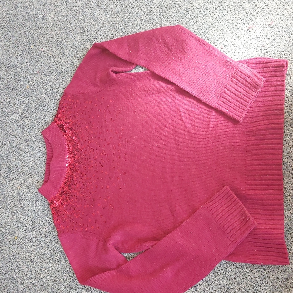 Juicy cotoure colored red holiday sweater